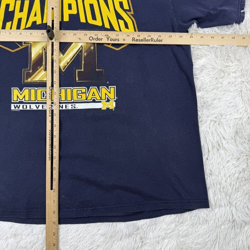 1997 Rose Bowl Michigan Champions T Shirt Vintage Football LEE Sport Tag Sz XL - Picture 8 of 10